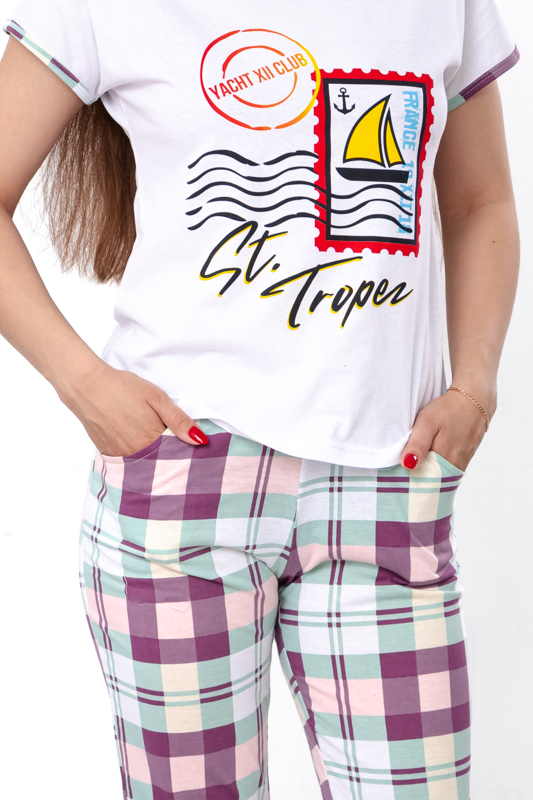 Піжама жіноча (футболка+штани)